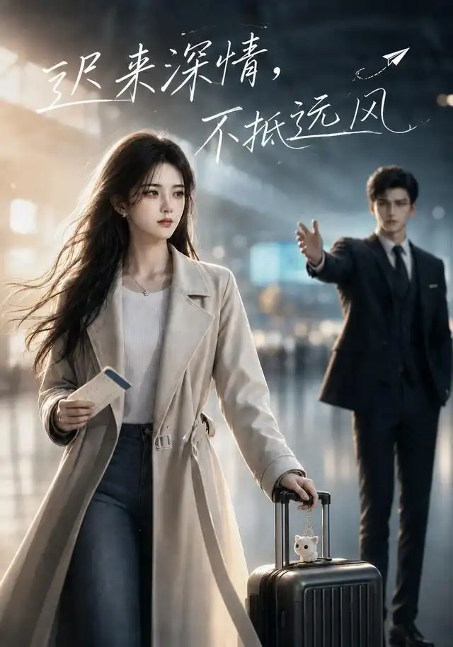 短剧《迟来深情不抵远风 (51集)》海报