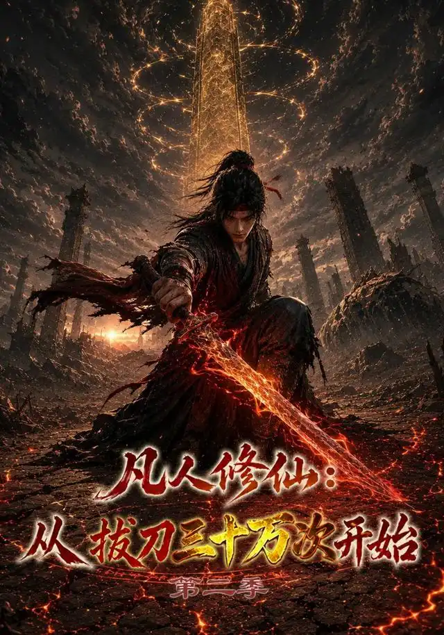 短剧《凡人修仙从拔刀三十万次开始第二季 (121集)》海报