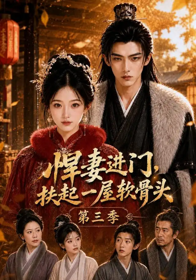 短剧《悍妻进门扶起一屋软骨头第三季 (80集)》海报