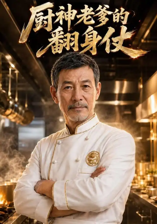 短剧《厨神老爹的翻身仗 (156集) AI短剧》海报