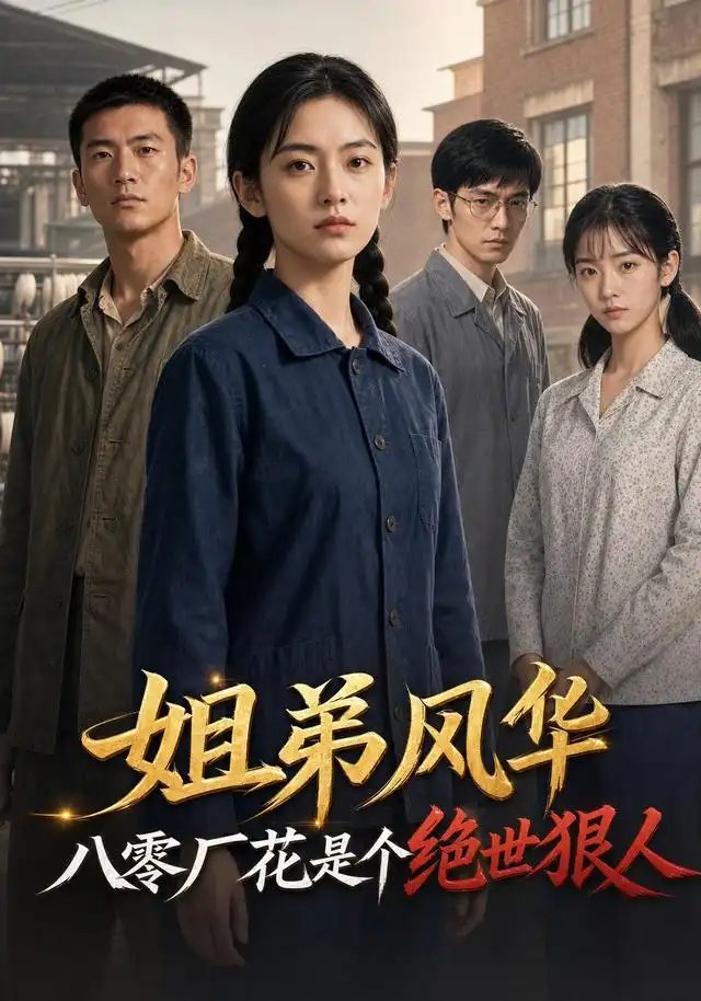 短剧《姐弟风华八零厂花是个绝世狠人 (87集) AI短剧》海报