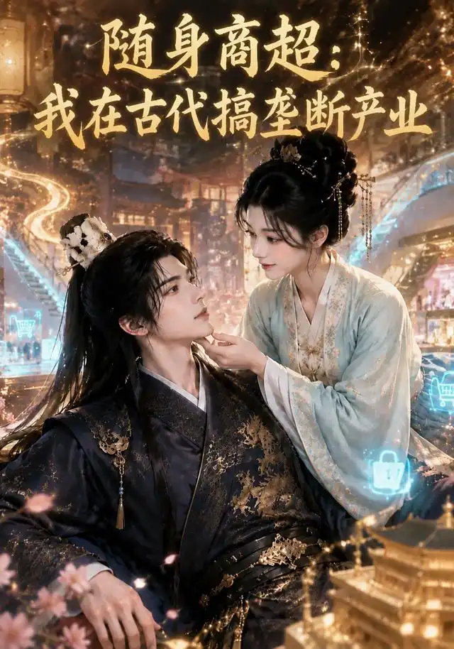 短剧《随身商超我在古代搞垄断产业 (60集)》海报