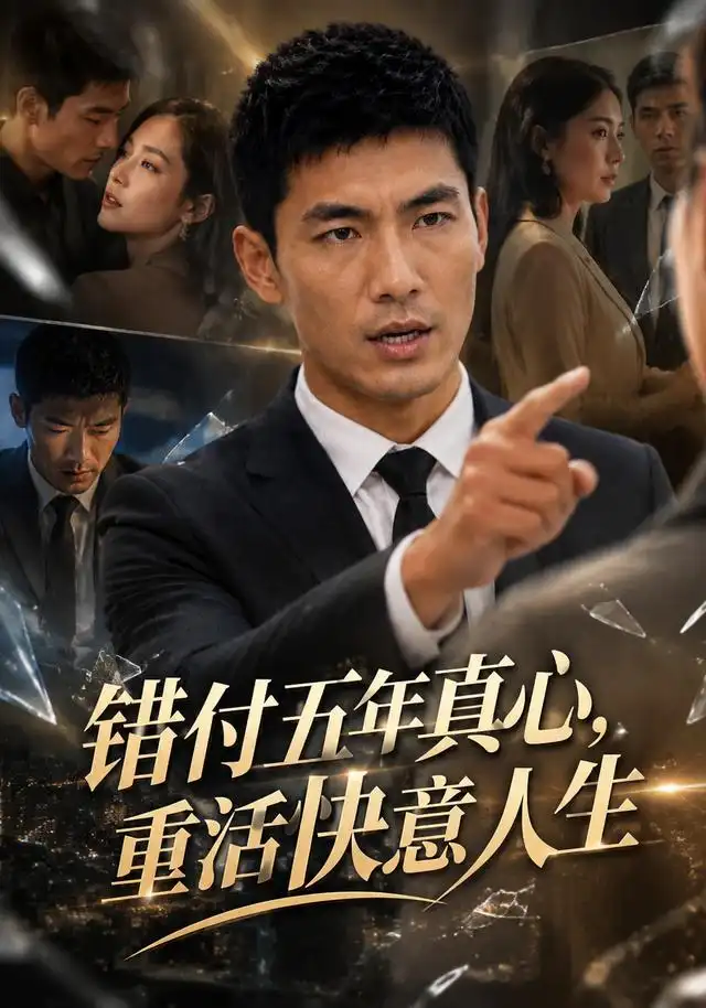 短剧《错付五年真心重活快意人生 (23集) AI短剧》海报