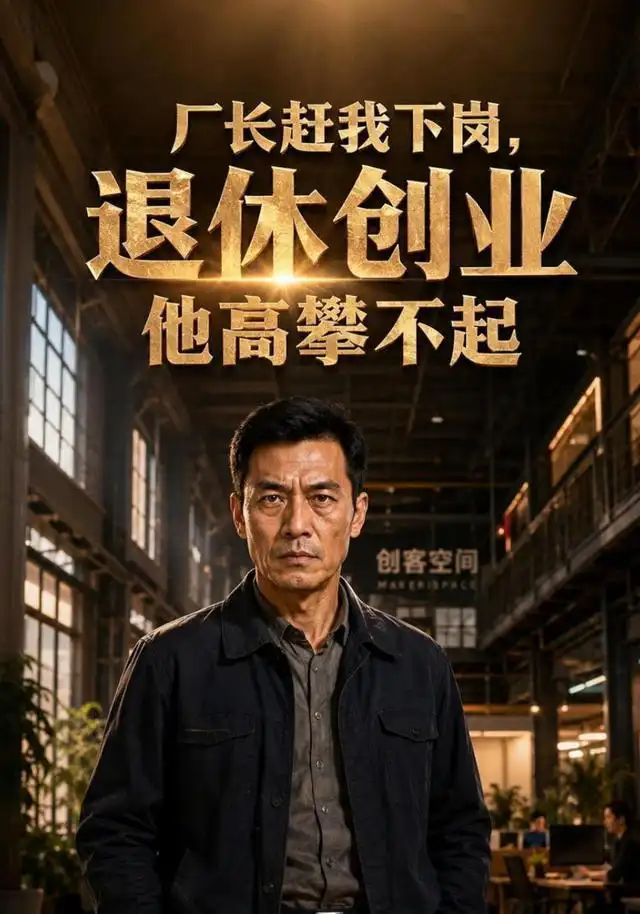 短剧《厂长赶我下岗退休创业他高攀不起 (79集) AI短剧》海报