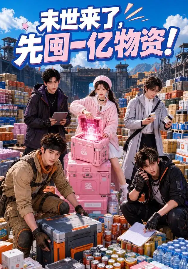 短剧《末世来了先囤一亿物资 (72集)》海报
