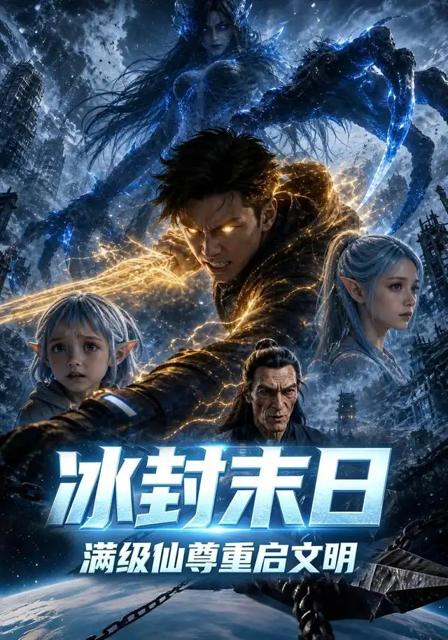 短剧《冰封末日满级仙尊重启文明 (50集) AI短剧》海报