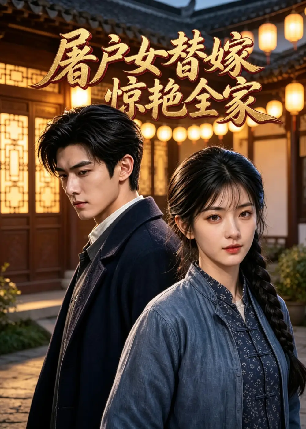 短剧《屠户女替嫁惊艳全家 (60集)》海报
