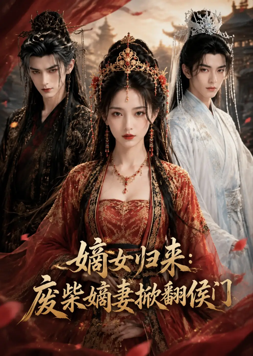 短剧《嫡女归来废柴嫡妻掀翻侯门 (60集)》海报