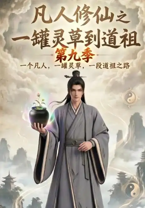 短剧《凡人修仙之一罐灵草到道祖第九季 (203集)》海报