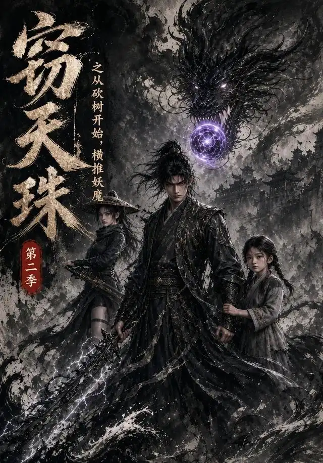 短剧《窃天珠之从砍树开始横推妖魔第二季 (107集)》海报