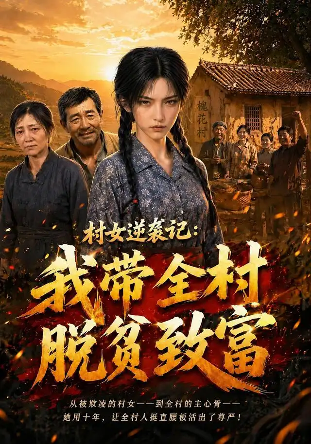 短剧《村女逆袭记我带全村脱贫致富 (50 集) AI短剧》海报