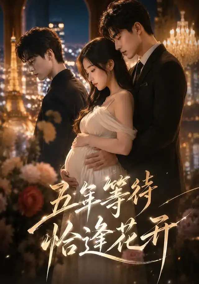 短剧《五年等待恰逢花开 (36 集) AI短剧》海报