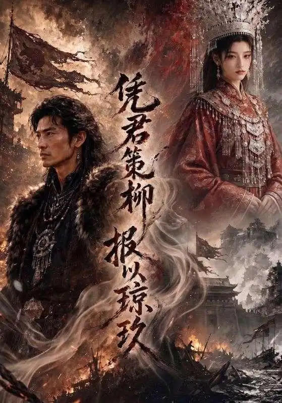 短剧《凭君策柳报以琼玖 (51集)》海报