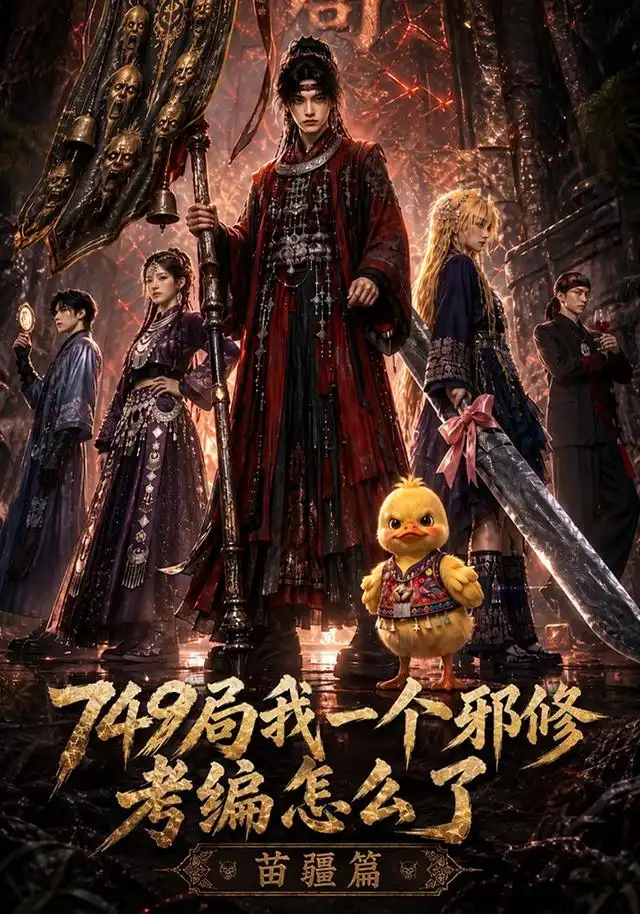 短剧《749局我一个邪修考编怎么了苗疆篇 (66集)》海报