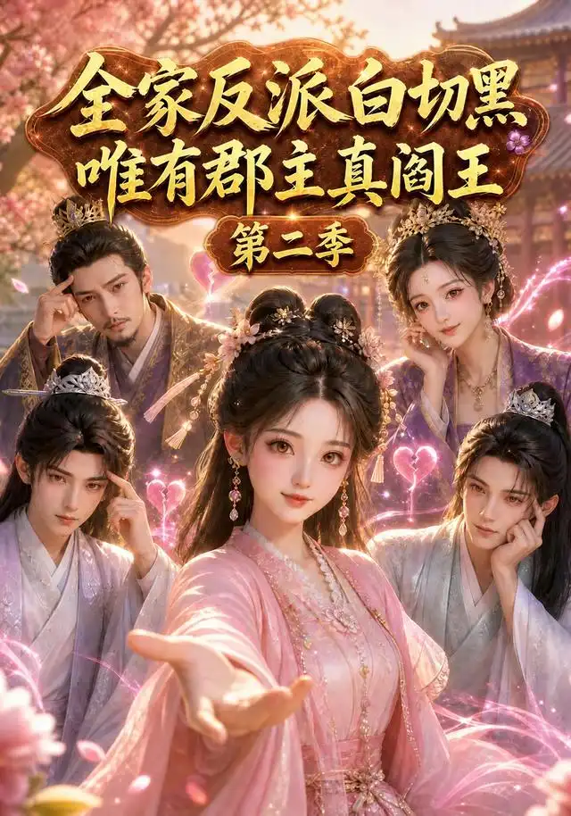 短剧《全家反派白切黑唯有郡主真阎王第二季 (100集)》海报