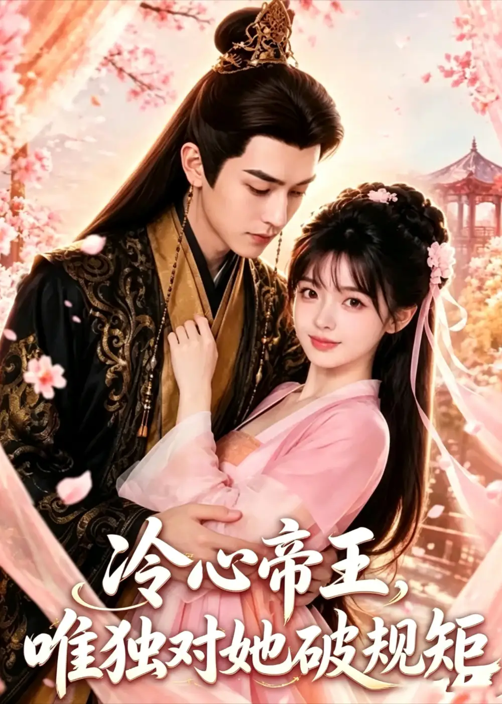 短剧《冷心帝王唯独对她破规矩 (3集)》海报