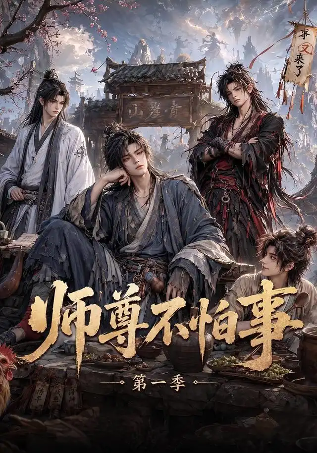 短剧《师尊不怕事第一季 (117集)》海报