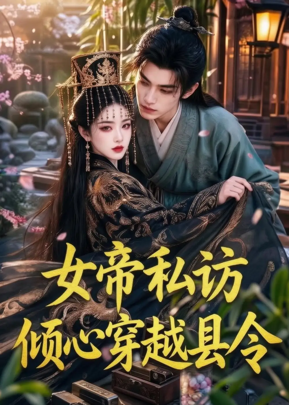 短剧《女帝私访倾心穿越县令 (64集)》海报