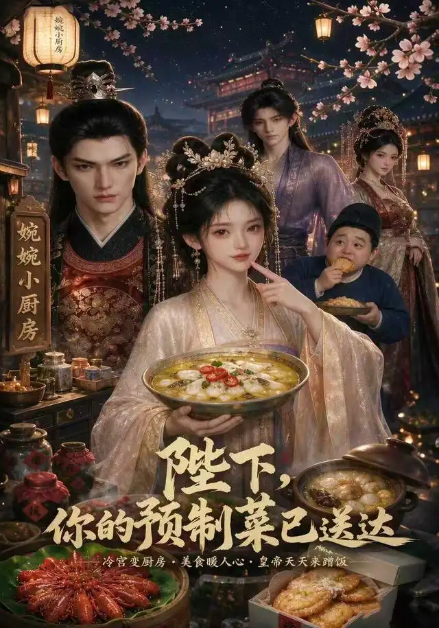 短剧《陛下你的预制菜已送达 (51集)》海报