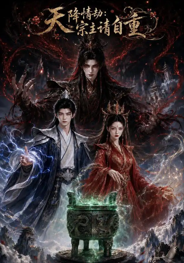短剧《天降情劫宗主请自重 (80集)》海报