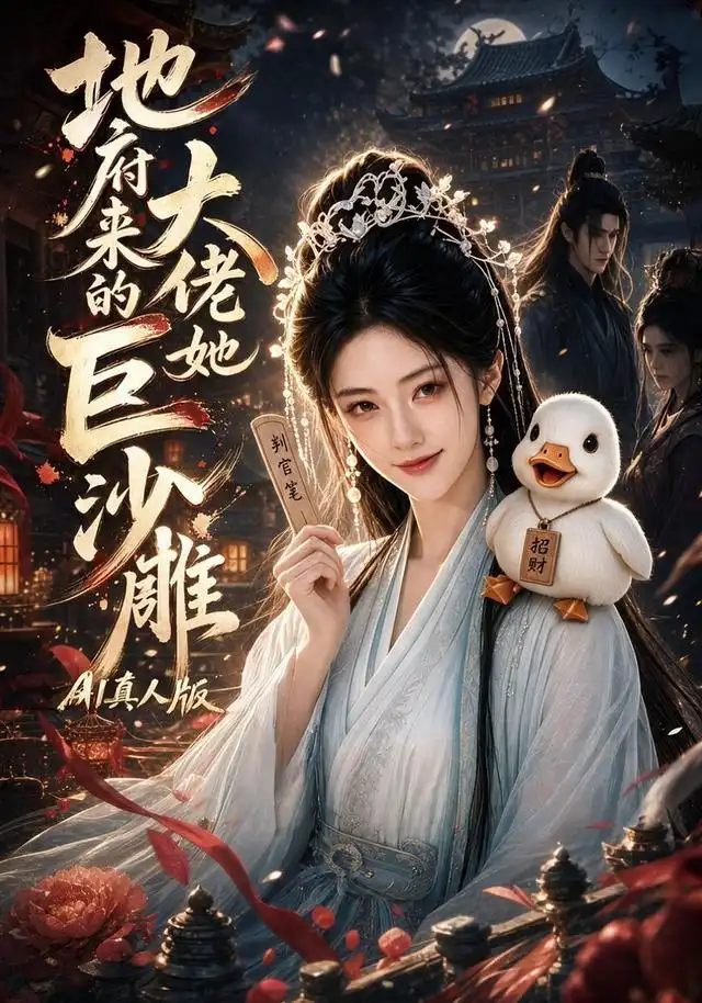 短剧《地府来的大佬她巨沙雕AI真人版 (70集)》海报