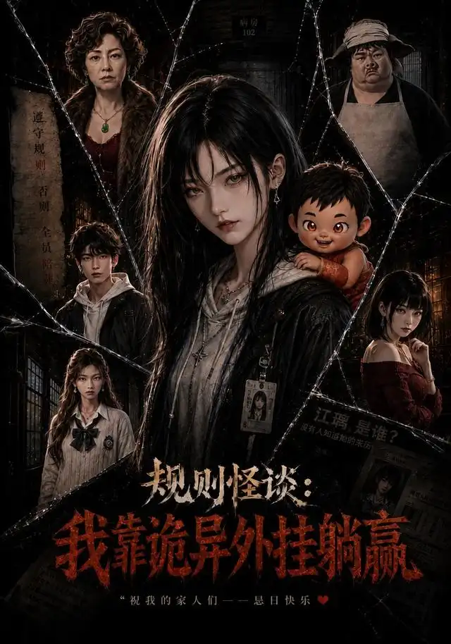 短剧《规则怪谈我靠诡异外挂躺赢 (63集)》海报