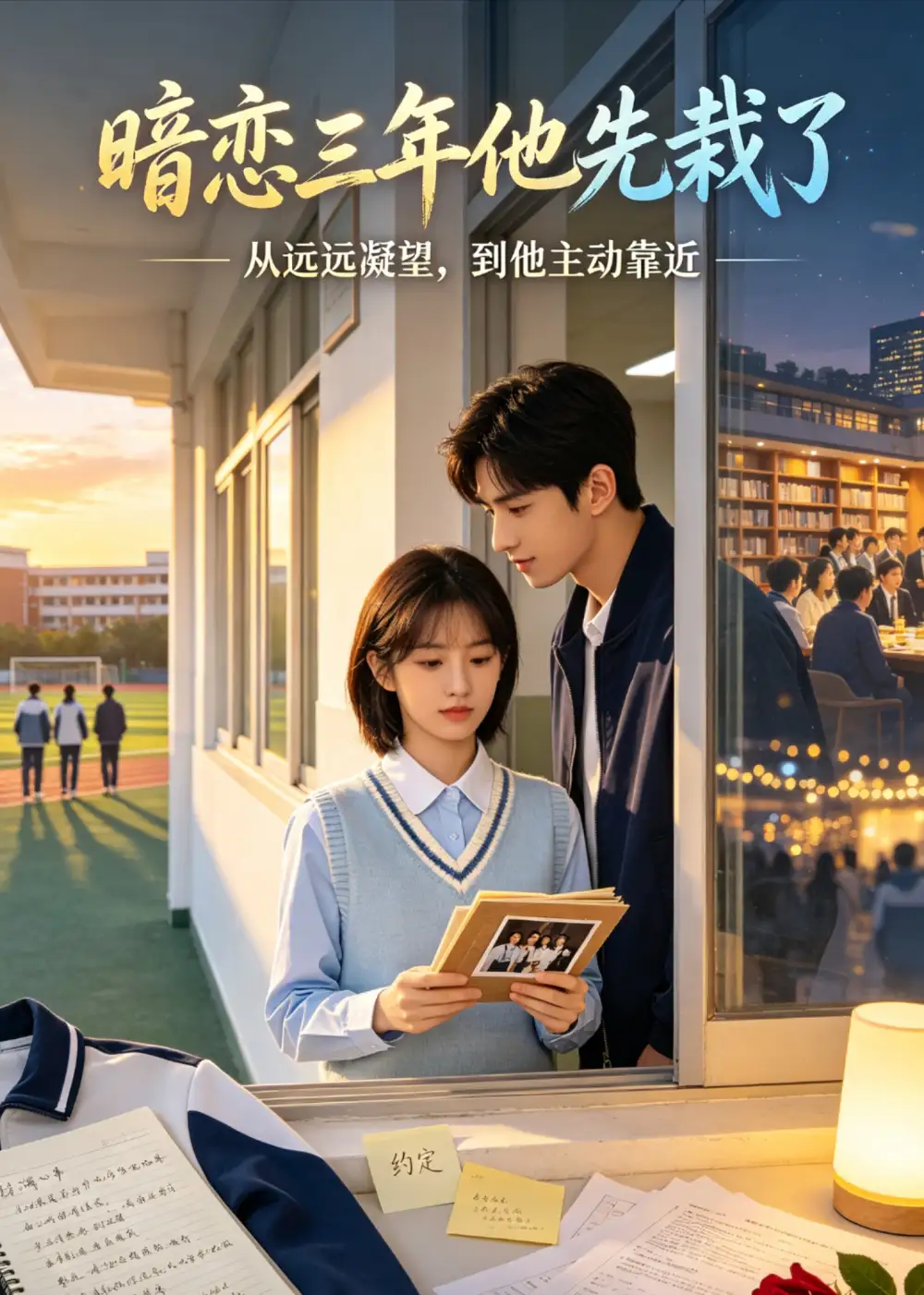 短剧《暗恋三年他先栽了 (80集)》海报