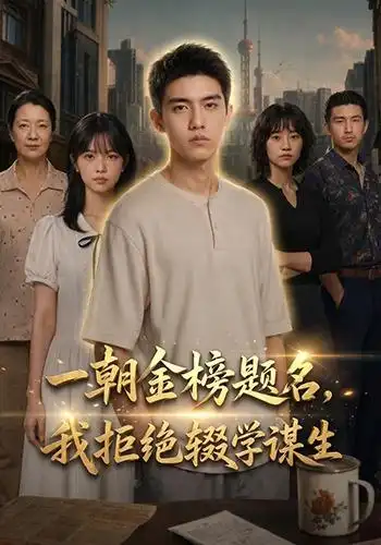 短剧《一朝金榜题名我拒绝辍学谋生 (90集) AI短剧》海报