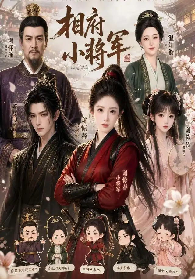 短剧《相府小将军 (53集)》海报