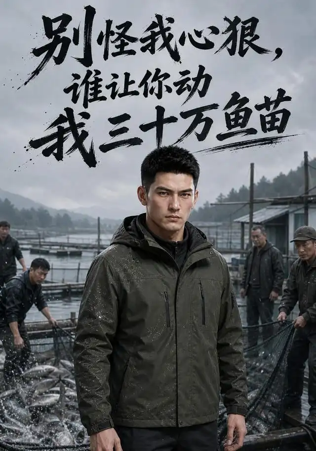 短剧《别怪我心狠谁让你动我三十万鱼苗 (39集) AI短剧》海报
