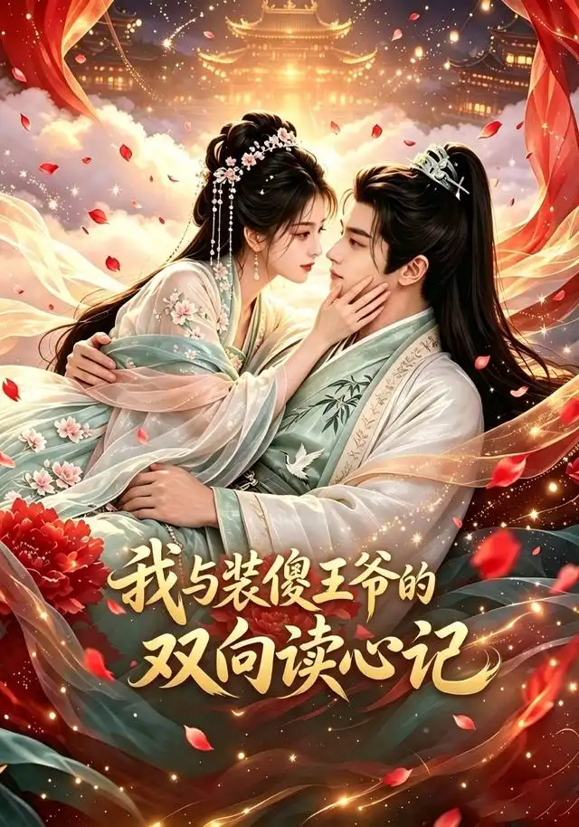 短剧《我与装傻王爷的双向读心记 (45集)》海报