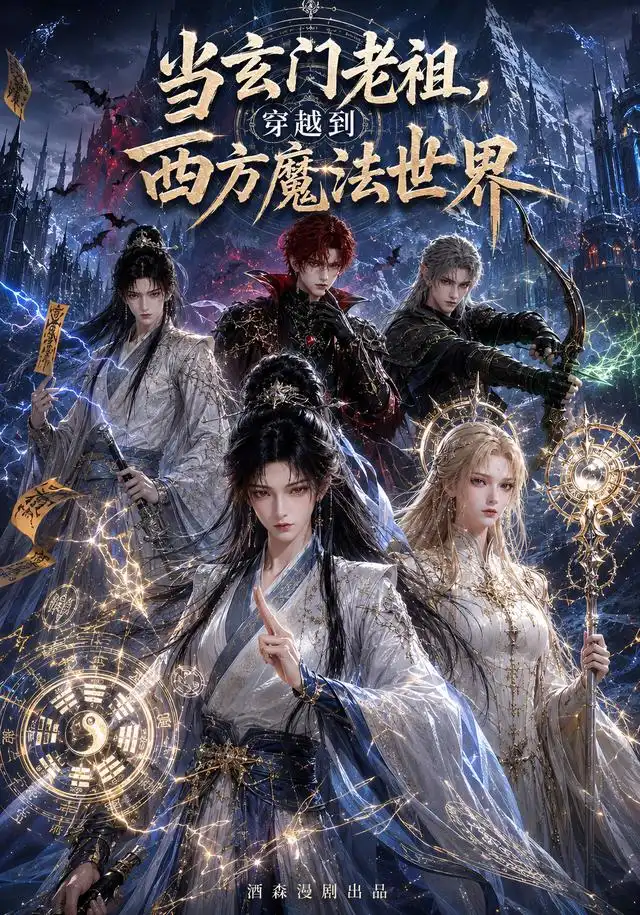 短剧《当玄门老祖穿越到西方魔法世界 (55集)》海报