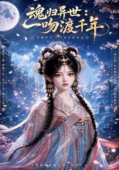 短剧《魂归异世一吻渡千年 (43集)》海报