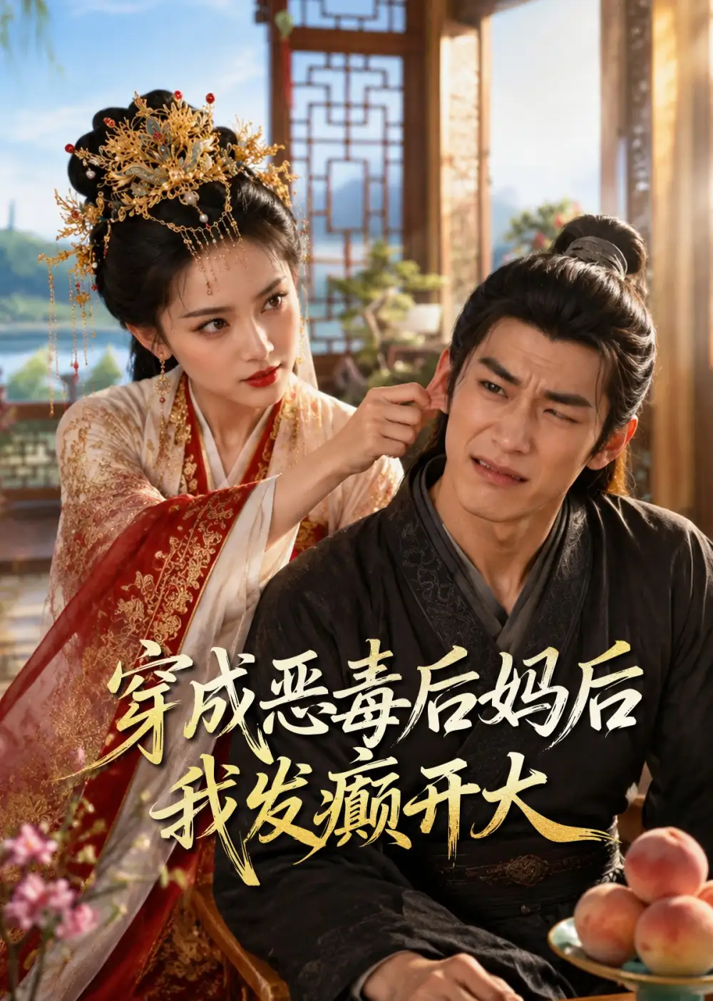 短剧《穿成恶毒后妈后我发癫开大 (60集)》海报