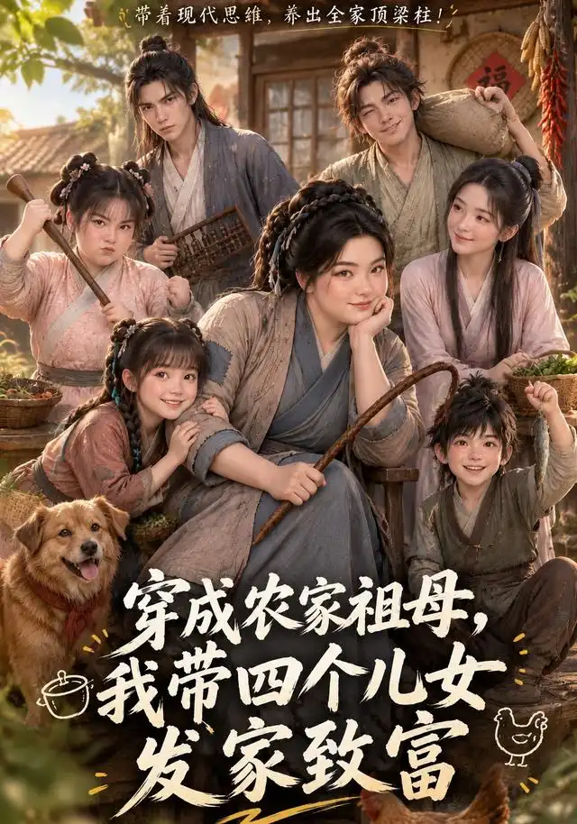 短剧《穿成农家祖母我带四个儿女发家致富 (139集)》海报