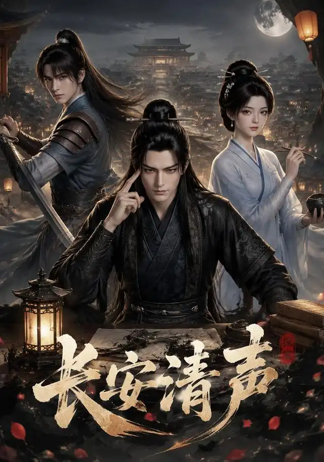短剧《长安清声 (32集) 动漫》海报