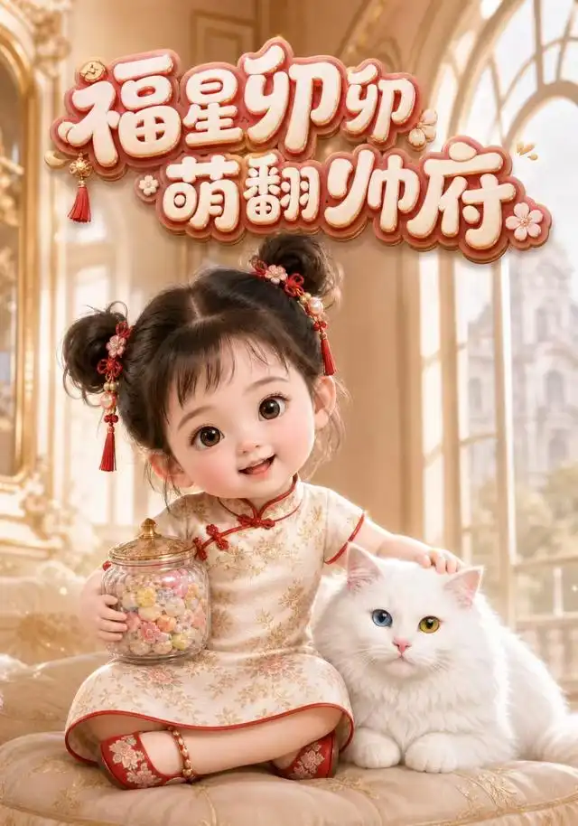 短剧《福宝卯卯萌翻帅府 (64集)》海报