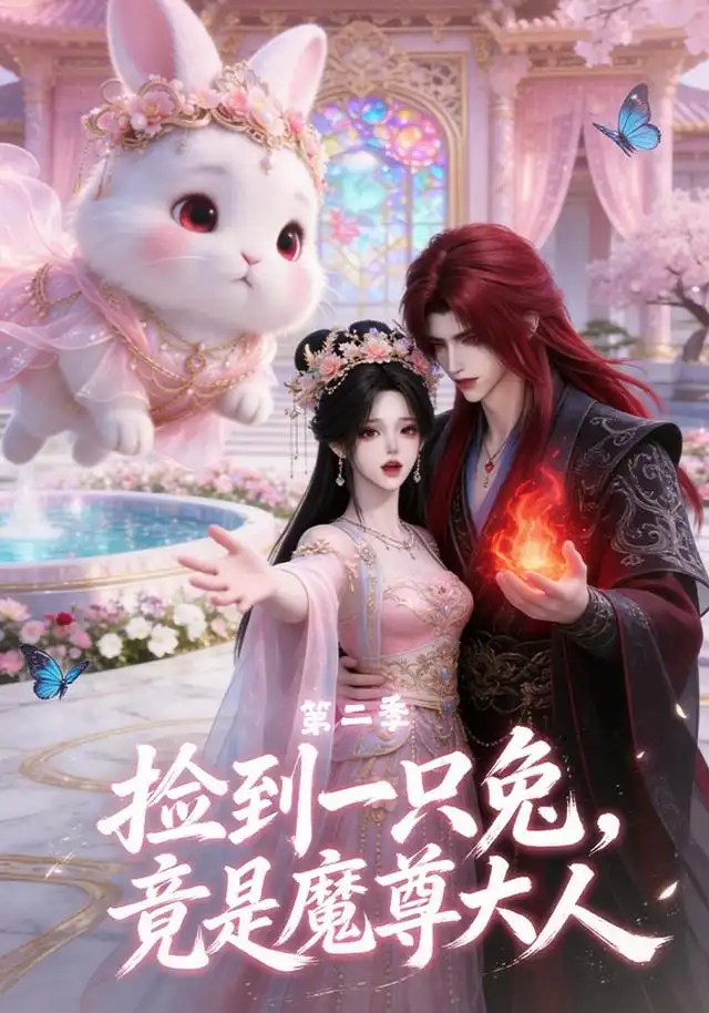 短剧《捡到一只兔竟是魔尊大人第二季 (45集)》海报