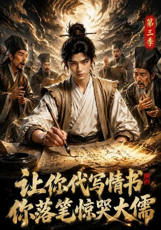短剧《让你代写情书你落笔惊哭大儒第三季 (81集)》海报