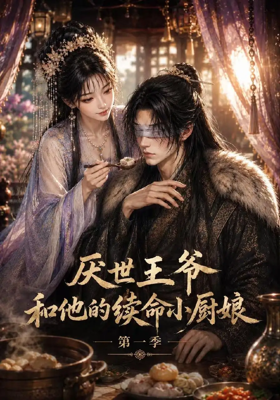 短剧《厌世王爷和他的续命小厨娘第一季 (110集)》海报