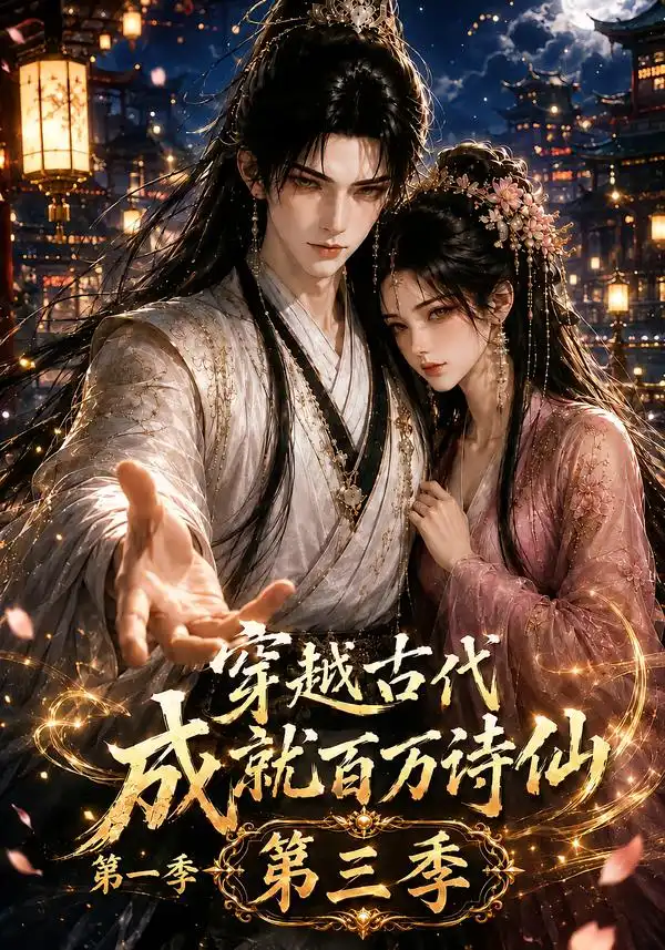 短剧《穿越古代成就百万诗仙第一季第三季 (59集)》海报