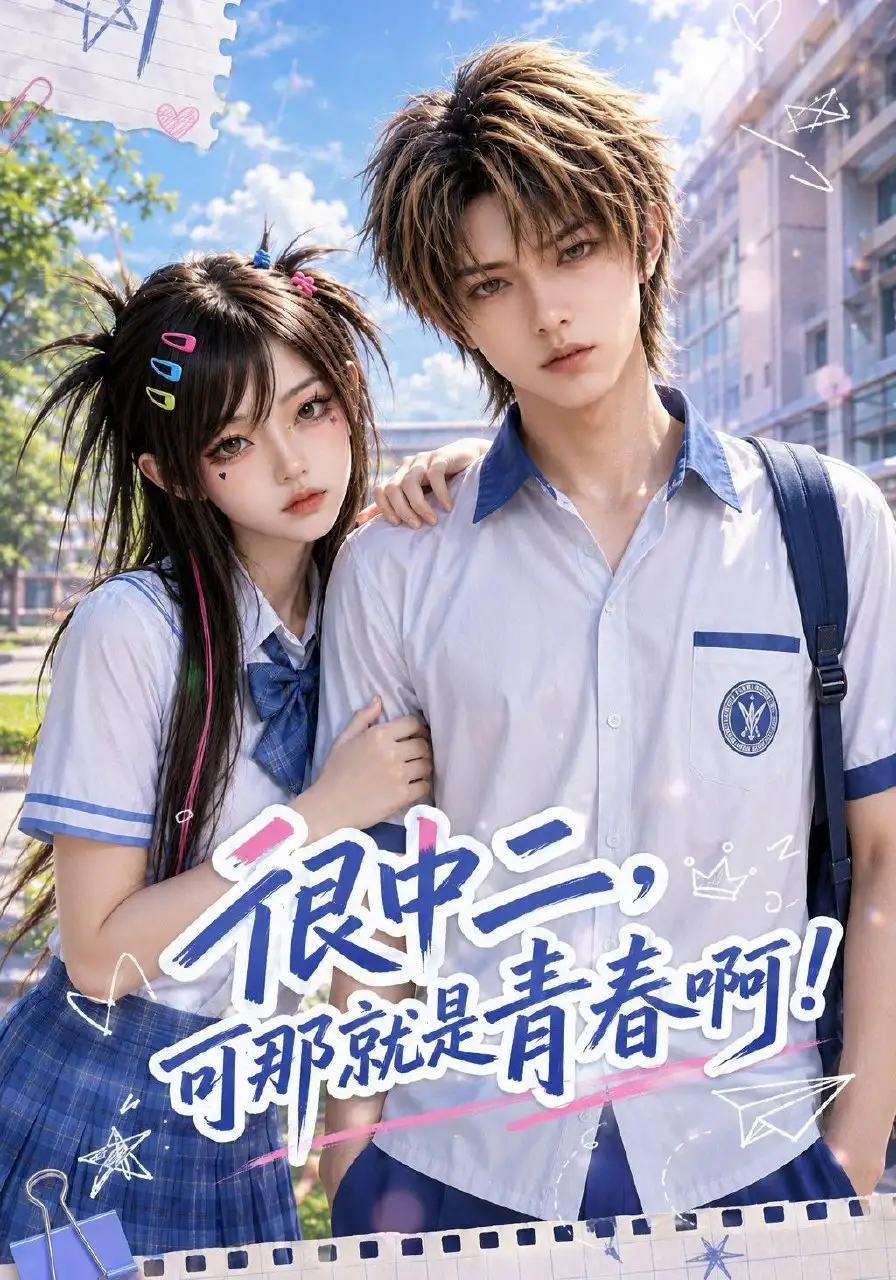 短剧《很中二可那就是青春啊 (128集)》海报