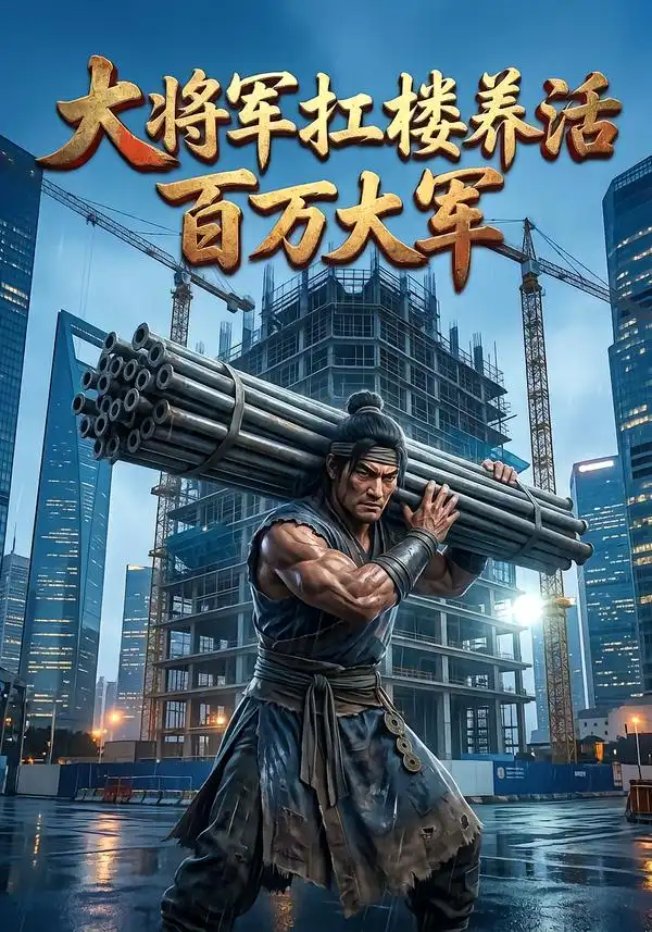 短剧《大将军扛楼养活百万大军 (133集)》海报