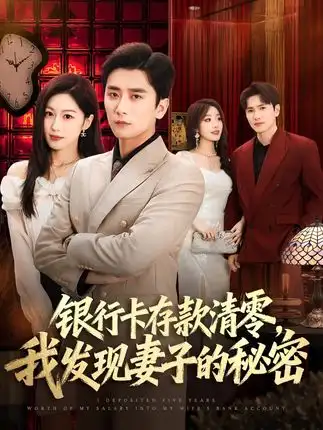短剧《银行卡存款清零我发现妻子的秘密 (60集) 梅洋&铭汐&晓杨》海报