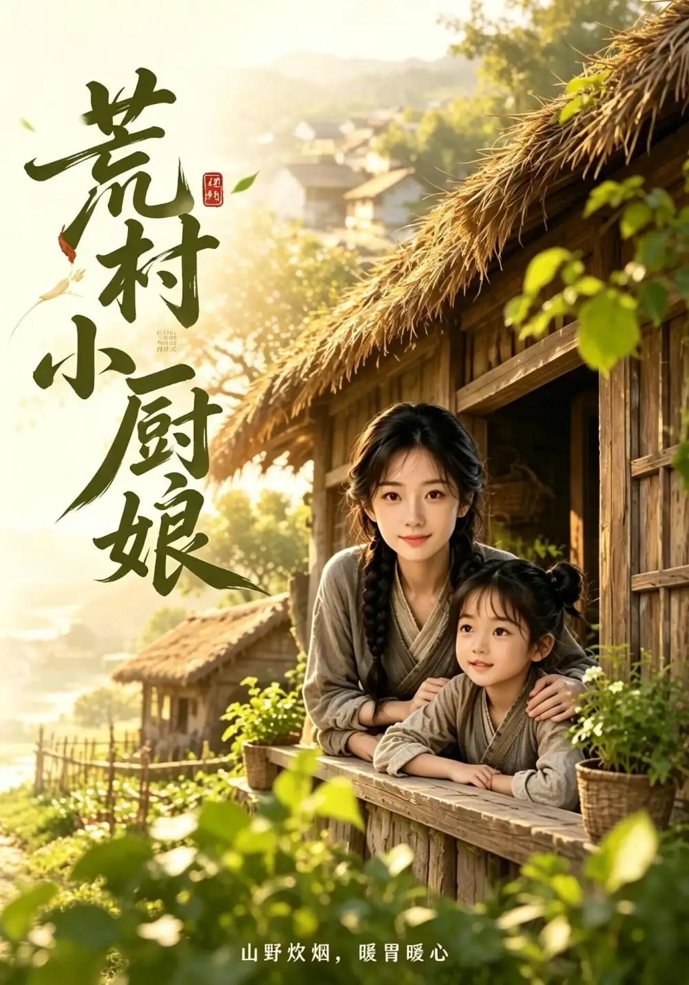 短剧《荒村小厨娘 (34集)》海报