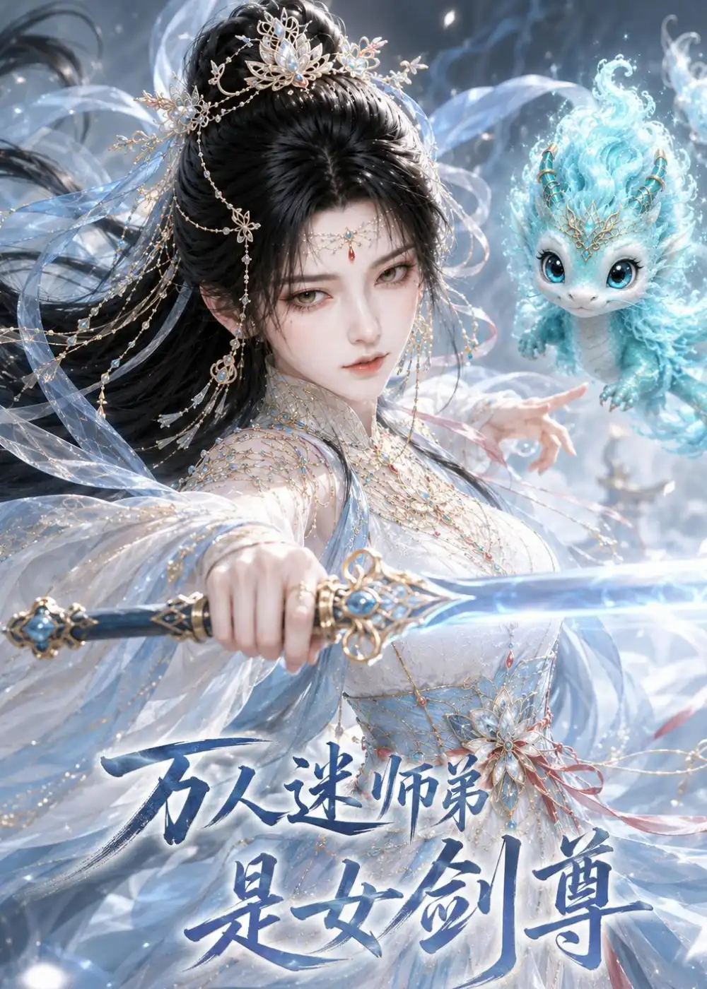 短剧《万人迷师弟是女剑尊 (48集)》海报