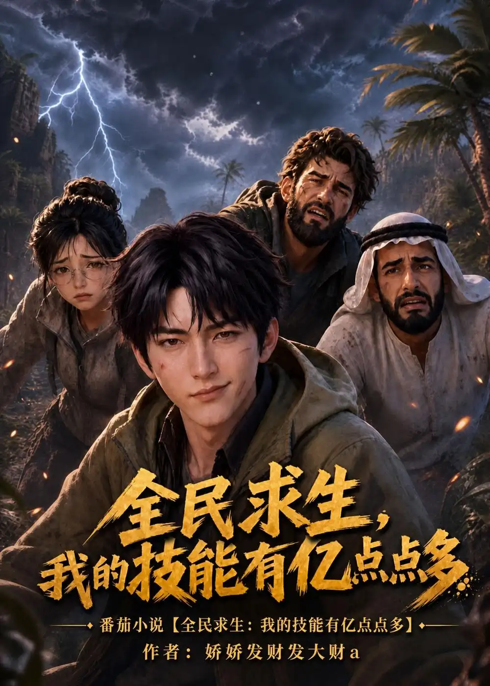短剧《全民求生我的技能有亿点点多 (100集)》海报