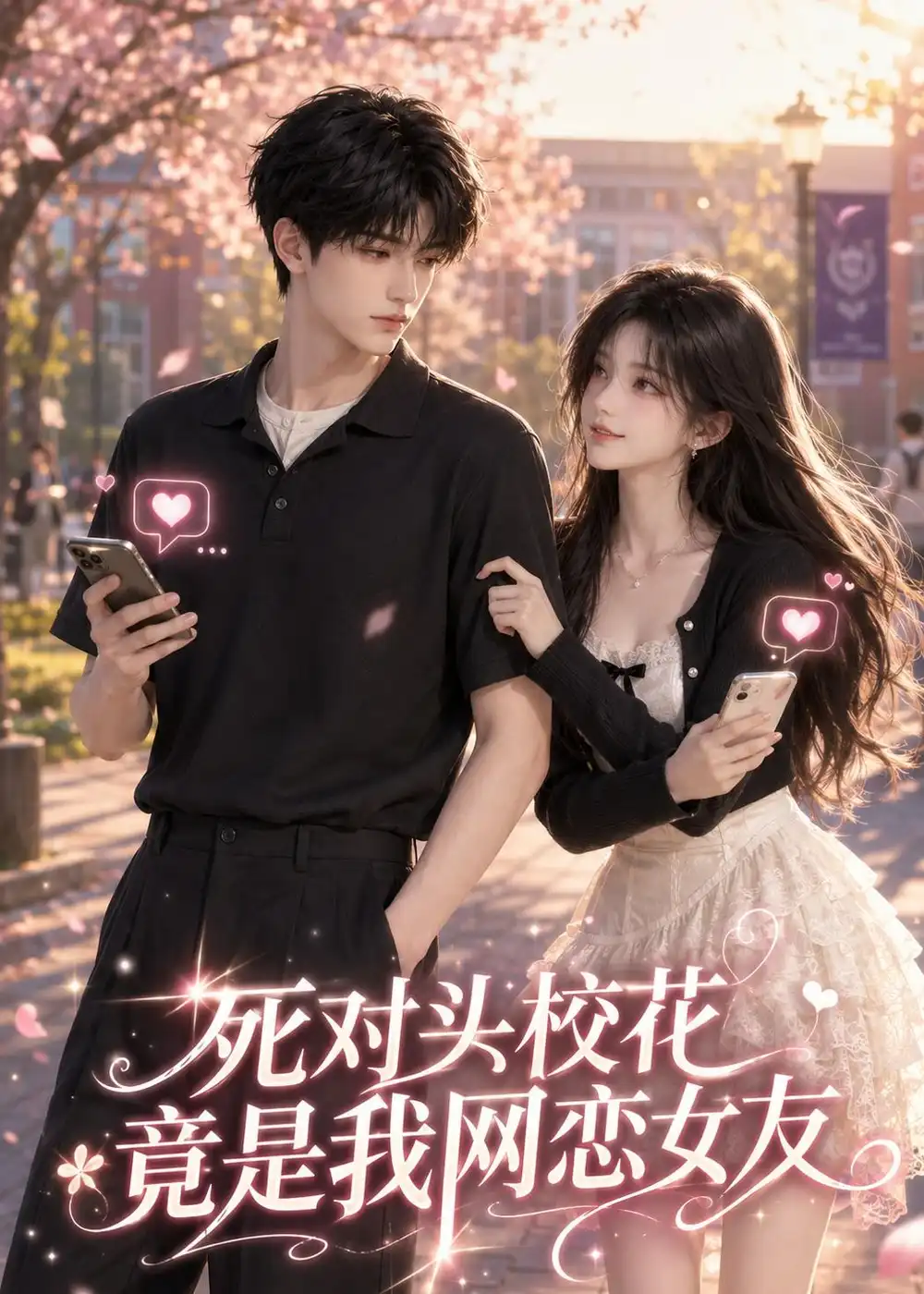短剧《死对头校花竟是我网恋女友 (221集)》海报