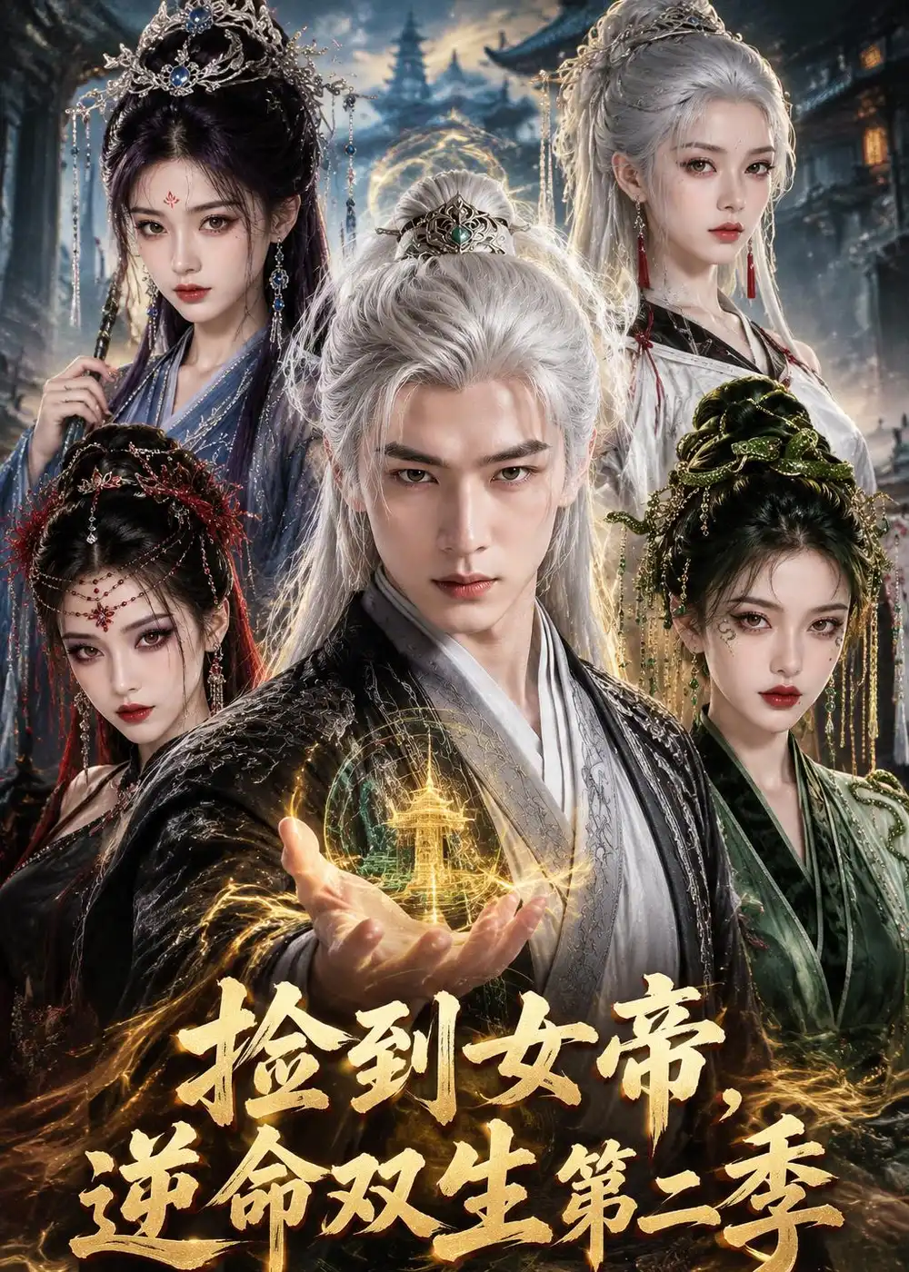 短剧《捡到女帝逆命双生第二季 (81集)》海报