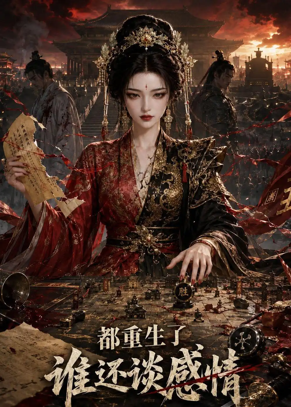 短剧《都重生了谁还谈感情 (40集)》海报